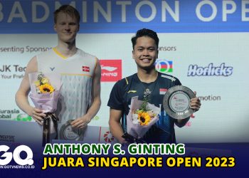 Anthony Ginting Juara Singapore Open 2023