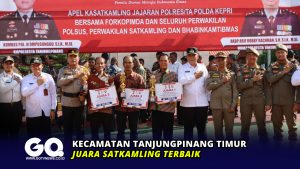 Kecamatan Tanjungpinang Timur Juara Satkamling Terbaik