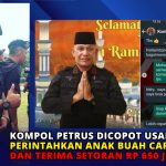 Kompol Petrus Dicopot usai Perintahkan Anak Buah Cari Uang dan Terima Setoran Rp 650 Juta