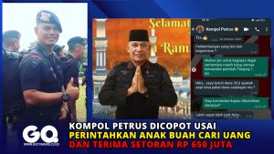 Kompol Petrus Dicopot usai Perintahkan Anak Buah Cari Uang dan Terima Setoran Rp 650 Juta