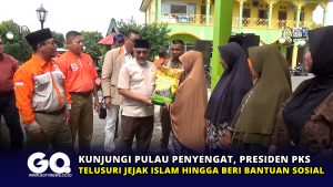 Kunjungi Pulau Penyengat, Presiden PKS Telusuri Jejak Islam hingga Beri Bantuan Sosial