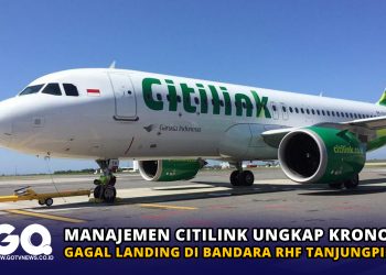 Manajemen Citilink Ungkap Kronologi Gagal Landing di Bandara RHF Tanjungpinang