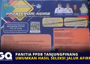 Panitia PPDB Tanjungpinang Umumkan Hasil Seleksi Jalur Afirmasi