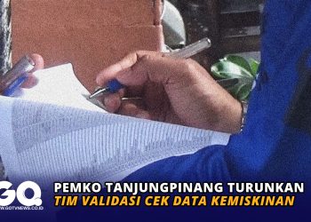 Pemko Tanjungpinang Turunkan Tim Validasi Cek Data Kemiskinan