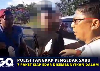 Polisi Tangkap Pengedar Sabu, 7 Paket Siap Edar Disembunyikan Dalam Helm