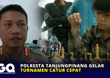 Polresta Tanjungpinang Gelar Turnamen Catur Cepat