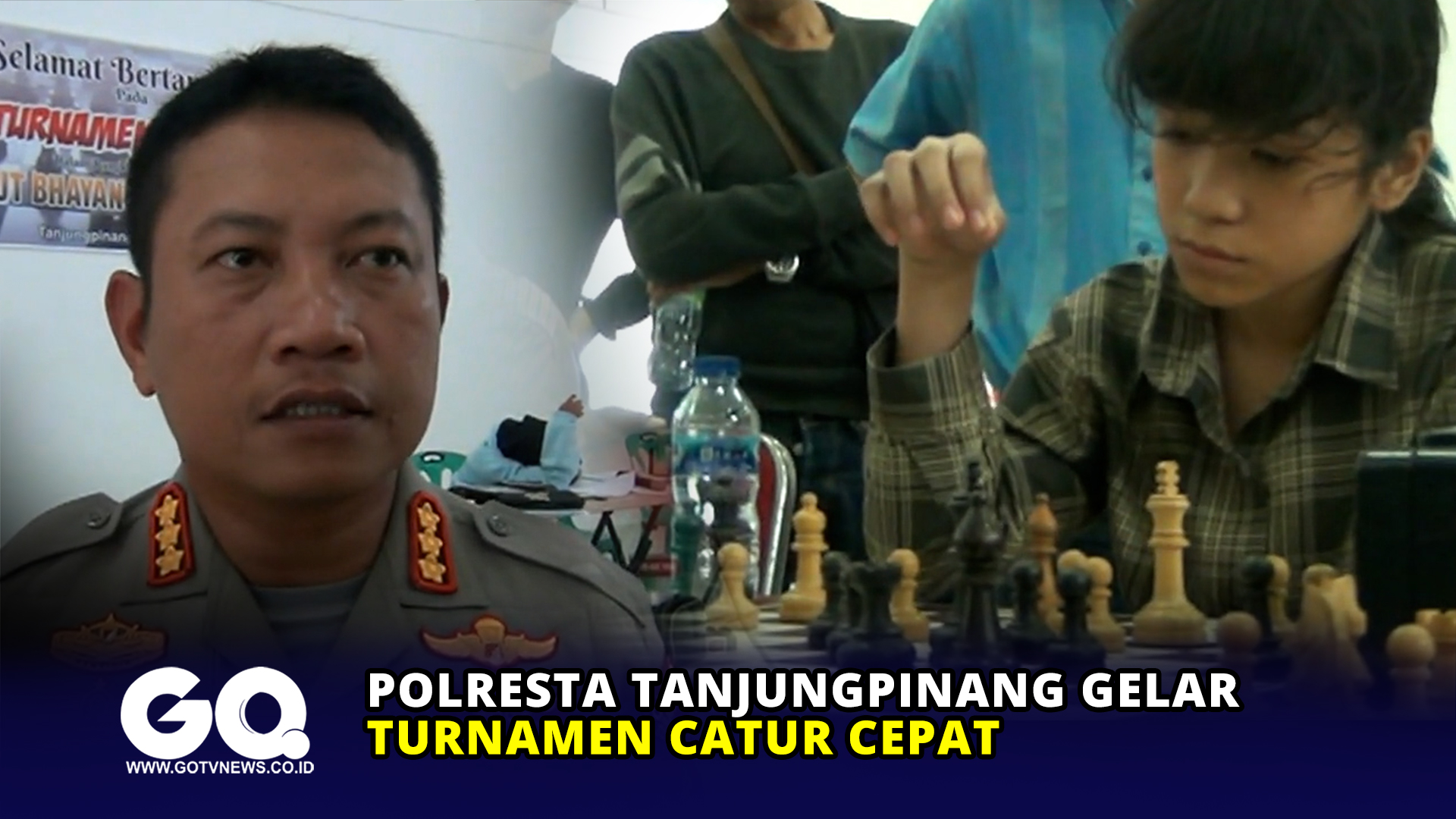 Polresta Tanjungpinang Gelar Turnamen Catur Cepat