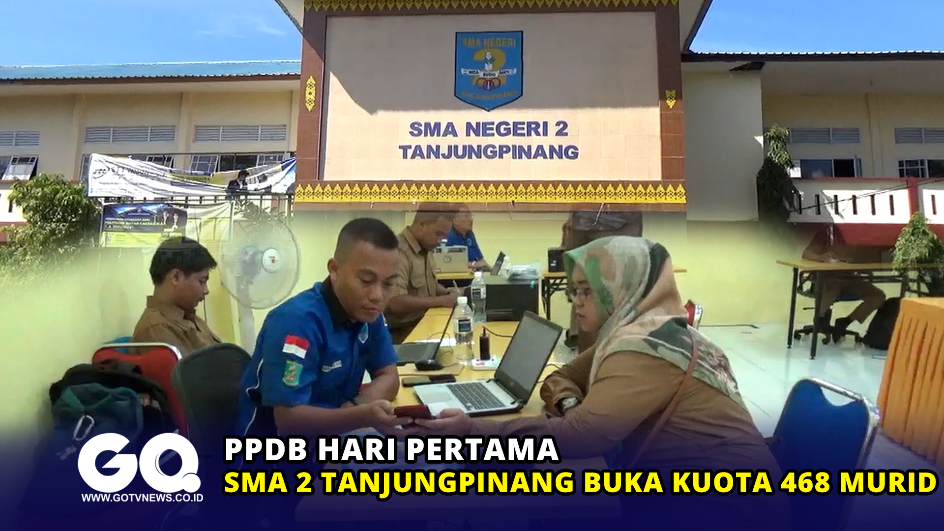 PPDB Hari Pertama, SMA 2 Tanjungpinang Buka Kuota 468 Murid