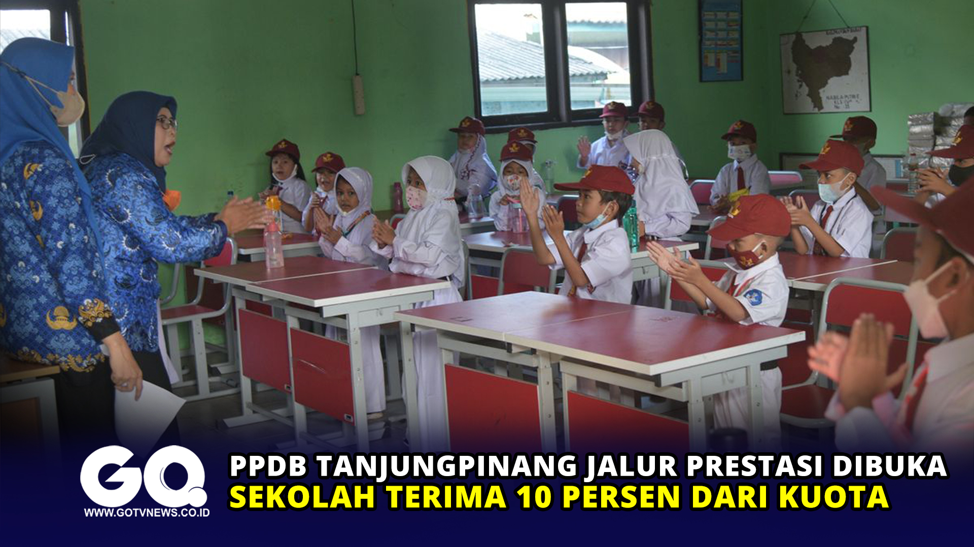 PPDB Tanjungpinang Jalur Prestasi Dibuka, Sekolah Terima 10 Persen dari Kuota
