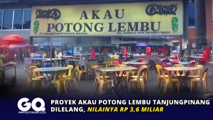 Proyek Akau Potong Lembu Tanjungpinang Dilelang, Nilainya Rp 3,6 Miliar