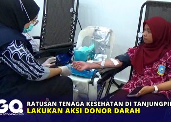 Ratusan Tenaga Kesehatan di Tanjungpinang Lakukan Aksi Donor Darah