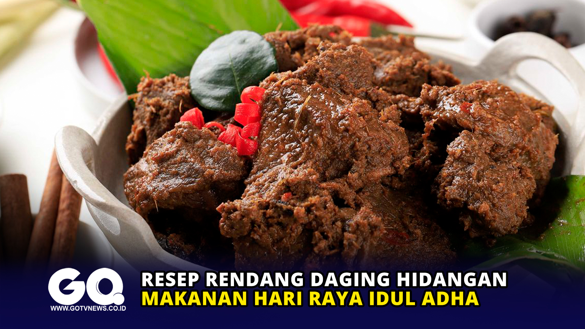 Resep Rendang Daging Hidangan Makanan Hari Raya Idul Adha
