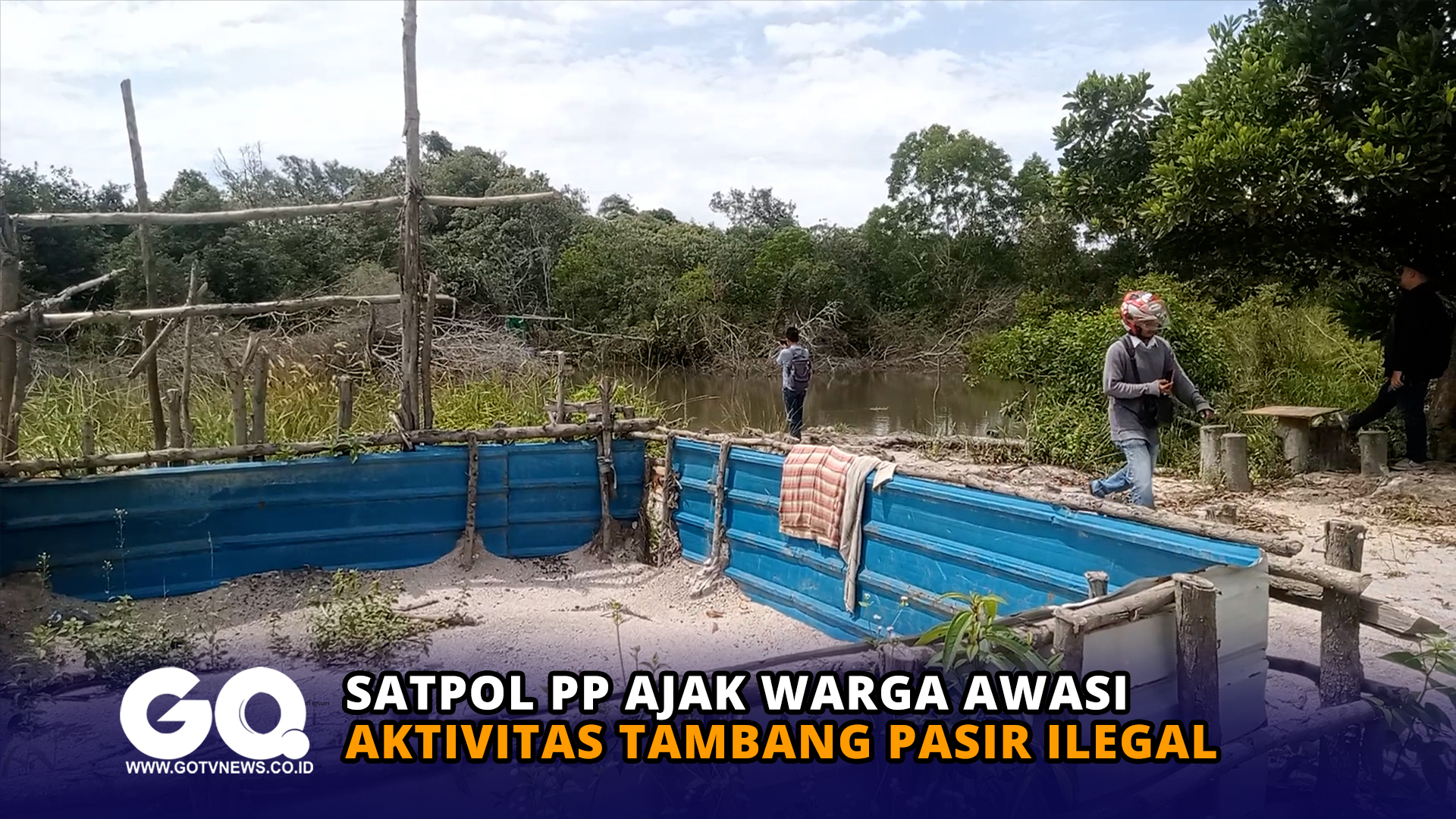 Satpol PP Ajak Warga Awasi Aktivitas Tambang Pasir Ilegal