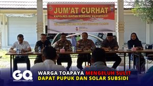 Warga Toapaya Mengeluh Sulit Dapat Pupuk dan Solar Subsidi