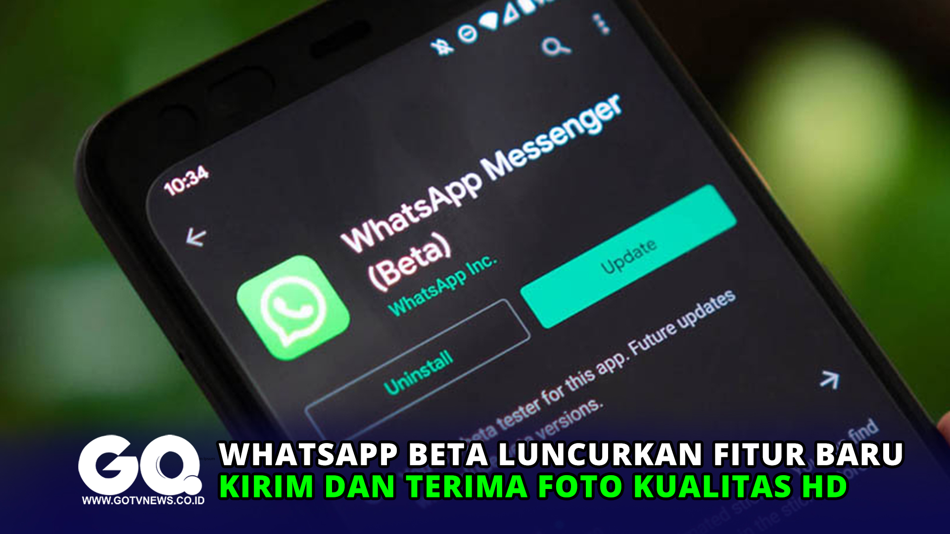 WhatsApp beta Luncurkan Fitur Baru, Kirim dan Terima Foto Kualitas HD