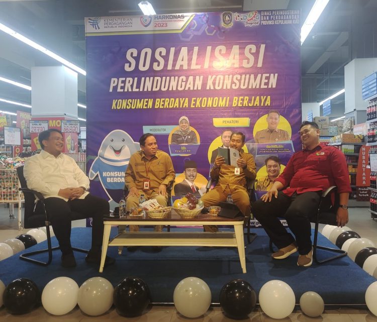 Disperindag Kepri Gelar Sosialisasi Perlindungan Konsumen