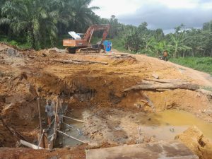 Benahi Jalan Rusak Gesek Tirta Madu, Pemda Keluarkan Anggaran Rp 1,9 Miliar