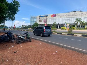 Dishub Tanjungpinang Larang Pengunjung Mall TCC Parkir Kendaraan di Pinggir Jalan