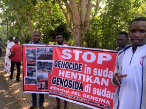 Pengungsi Sudan di Pulau Bintan Kembali Gelar Unjuk Rasa