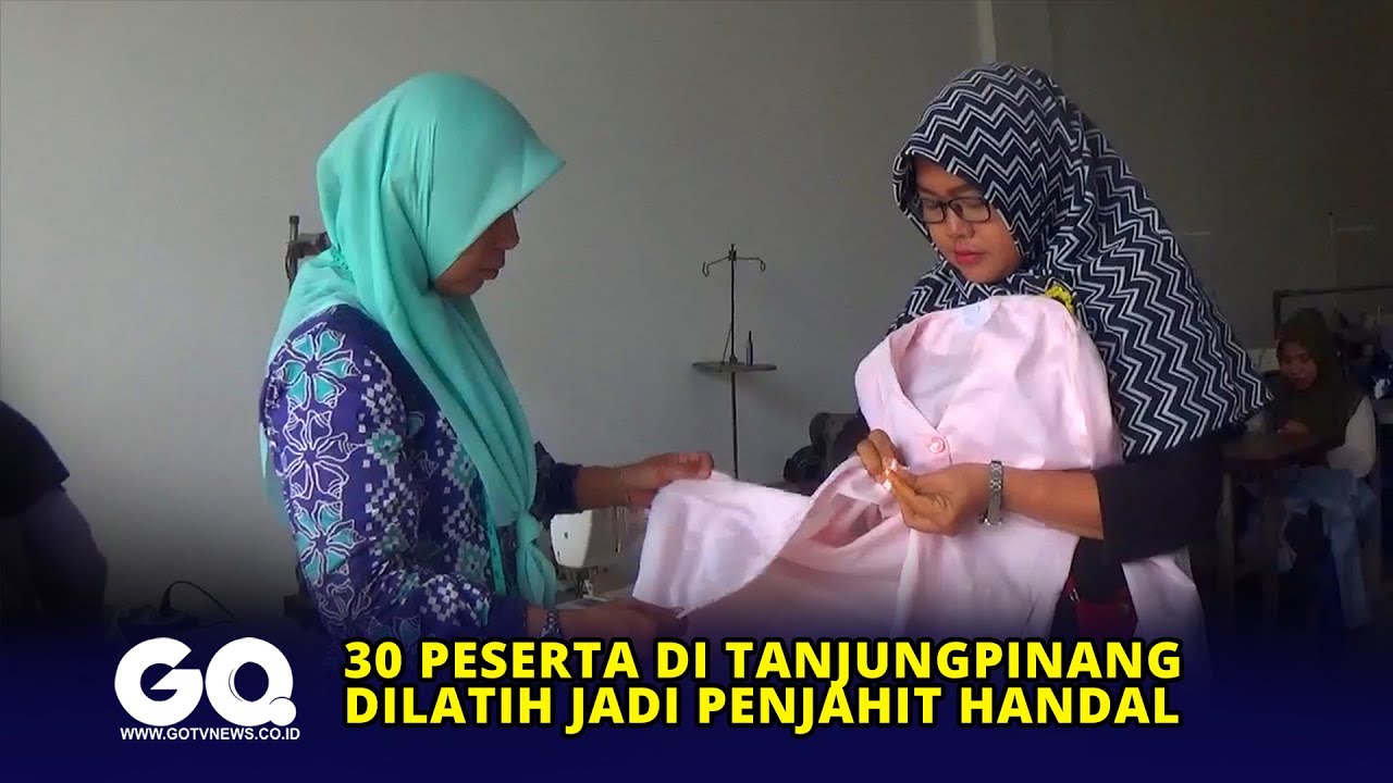 30 Peserta di Tanjungpinang Dilatih jadi Penjahit Handal