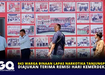 643 Warga Binaan Lapas Narkotika Tanjungpinang Diajukan Terima Remisi Hari Kemerdekaan