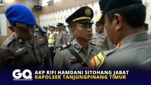 Akp Rifi Hamdani Sitohang Jabat Kapolsek Tanjungpinang Timur