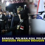Bangga, Polwan asal Polda Kepri Diwisuda Presiden Erdogan