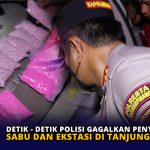 Detik-detik Polisi Gagalkan Penyelundupan Sabu dan Ekstasi di Tanjungpinang