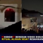 Heboh, Beredar Video Diduga Ritual Aliran Sesat Resahkan Warga