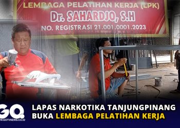 Lapas Narkotika Tanjungpinang Buka Lembaga Pelatihan Kerja