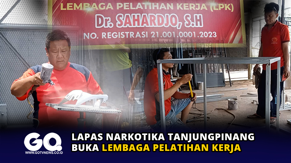 Lapas Narkotika Tanjungpinang Buka Lembaga Pelatihan Kerja