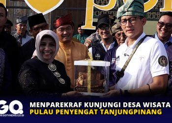 Menparekraf Kunjungi Desa Wisata Pulau Penyengat Tanjungpinang