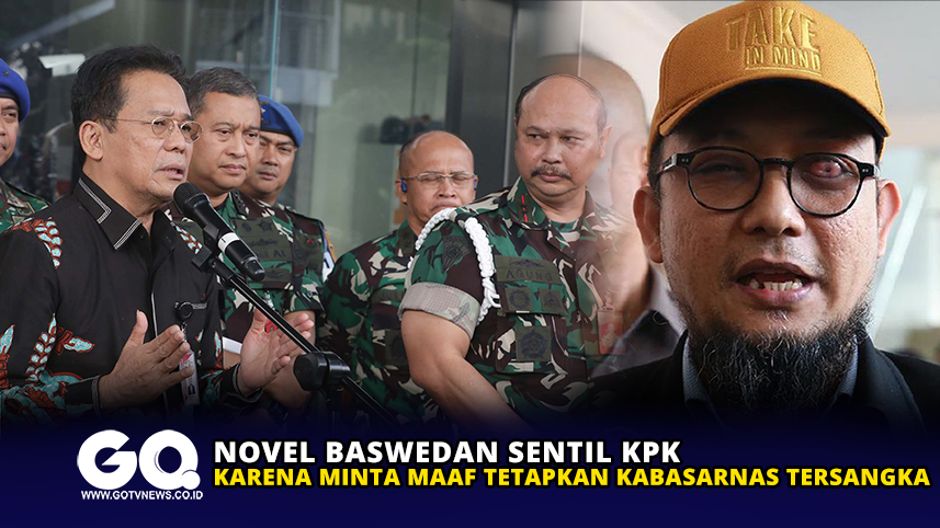 Novel Baswedan Sentil KPK karena Minta Maaf Tetapkan Kabasarnas Tersangka
