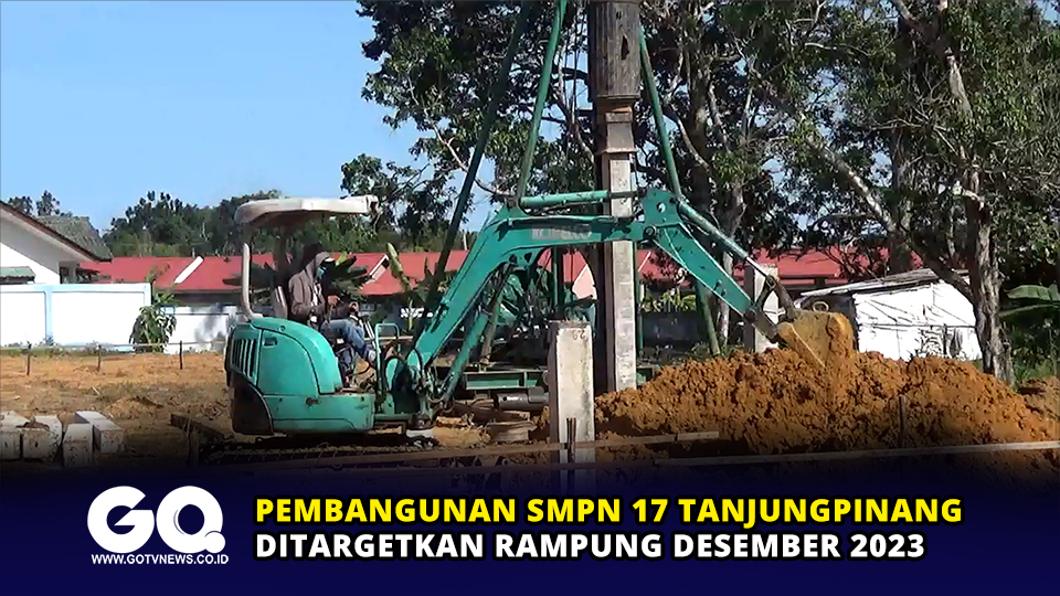 Pembangunan SMPN 17 Tanjungpinang Ditargetkan Rampung Desember 2023