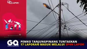 Pemko Tanjungpinang Tuntaskan 17 Laporan Masuk Melalui SP4N Lapor