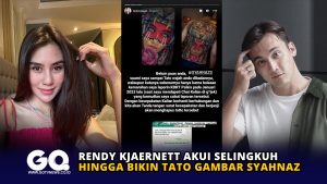 Rendy Kjaernett Akui Selingkuh hingga Bikin Tato Gambar Syahnaz
