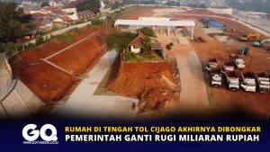 Rumah di Tengah Tol Cijago Akhirnya Dibongkar, Pemerintah Ganti Rugi Miliaran Rupiah