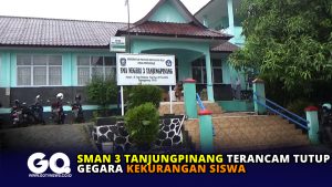 SMA Negeri 3 Tanjungpinang Terancam Tutup Gegara Kekurangan Siswa