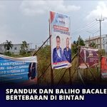 Spanduk dan Baliho Bacaleg Bertebaran di Bintan