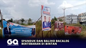 Spanduk dan Baliho Bacaleg Bertebaran di Bintan