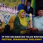 TP PKK Kecamatan Teluk Bintan Juara I Festival Senandung Sholawat