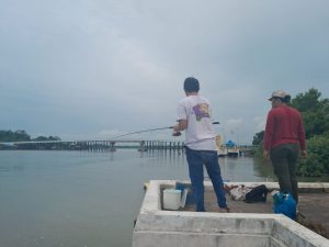 Pulau Dompak Tanjungpinang jadi Spot Mancing Favorit