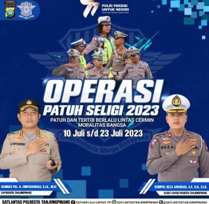 Satlantas Polresta Tanjungpinang akan Gelar Operasi Patuh 2023, Simak Jadwalnya