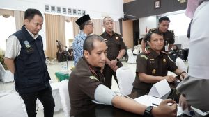 Sambut HBA ke 63, Kejati Kepri Gelar Donor Darah