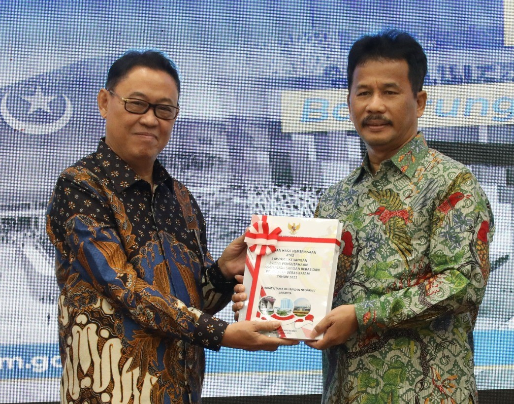 BP Batam Raih WTP ke-7 Kali Berturut dari BPK