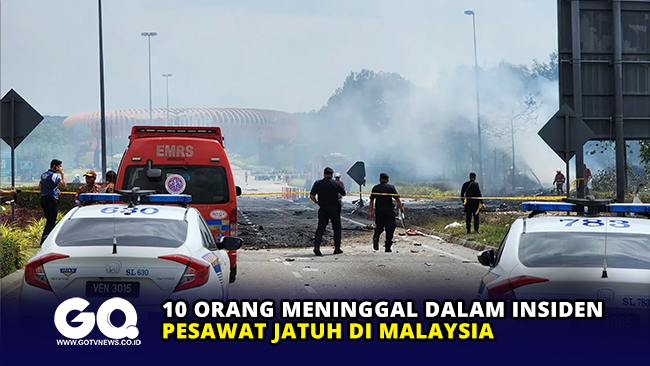 10 Orang Meninggal dalam Insiden Pesawat Jatuh di Malaysia