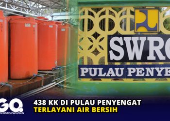 438 KK di Pulau Penyengat Terlayani Air Bersih