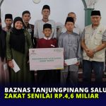 Baznas Tanjungpinang Salurkan Zakat Senilai Rp.4,6 Miliar