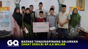 Baznas Tanjungpinang Salurkan Zakat Senilai Rp.4,6 Miliar