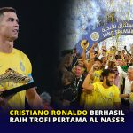 Cristano Ronaldo Berhasil Raih Trofi Pertama Al Nassr